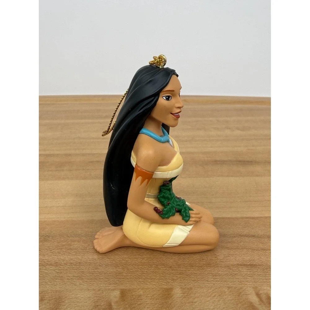 (2) Disney's Christmas‎ Magic Ornaments Made by Grolier Pocahontas & Meeko